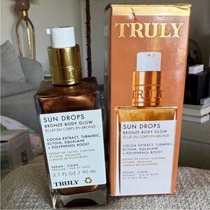 TRULY Sun Drops Bronze Body Glow – Bronze & Gold Shimmer